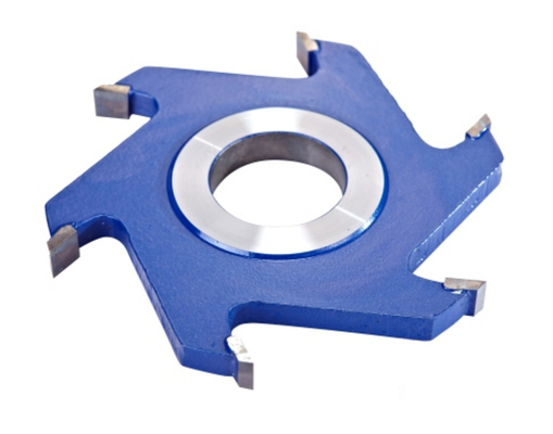 Cortador de sulco reto Soild da madeira azul do TCT para o moldador do Quatro-lado